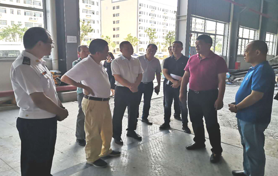 福清市常务副市长一行领导 莅临友谊新材料科技工业园调研指导